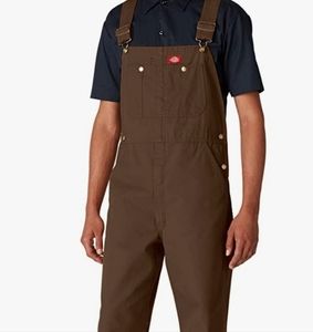 NWT Dickies Mens Duck Bib Overalls Sz.46X32